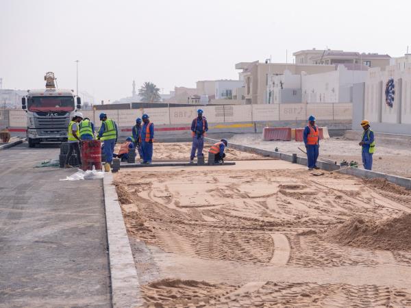 阿什哈尔继续实施多哈城市道路改善项目第一阶段