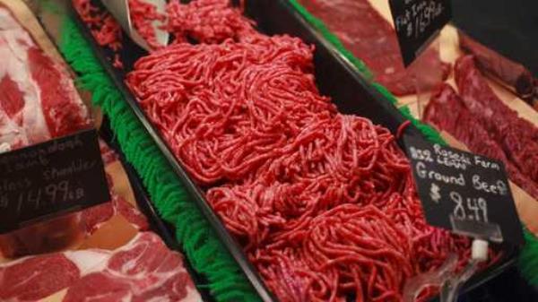 由于大肠杆菌问题，超过5.8万磅绞碎牛肉被召回
