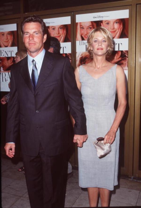 Dennis Quaid and Meg Ryan at The Parent Trap Los Angeles Premiere