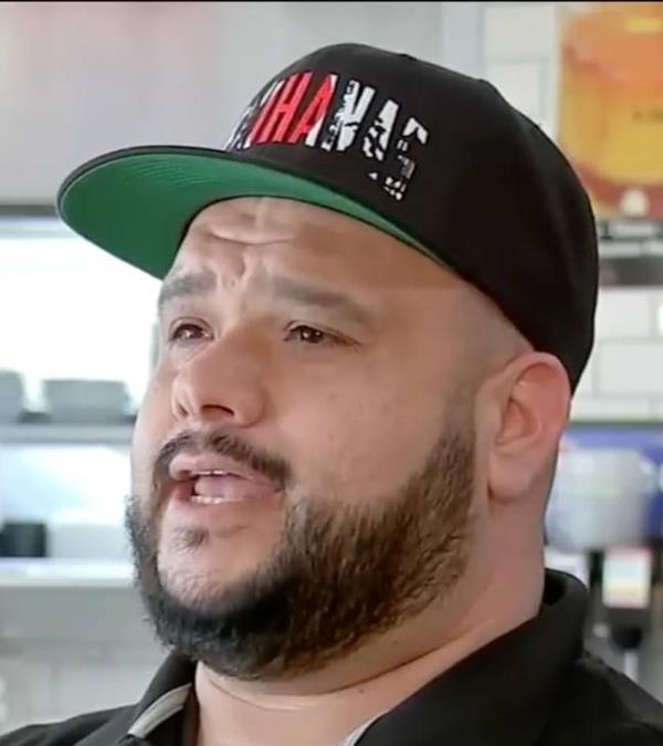 Martin Luzanilla explained what happened in the incident. Credit: abc