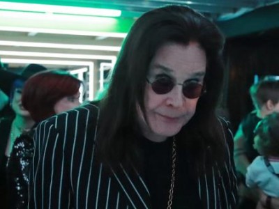 Ozzy Osbourne in wheelchair 