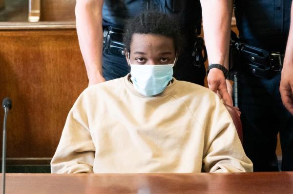 Co<em></em>nvicted killer Khalid Barrow, 22.