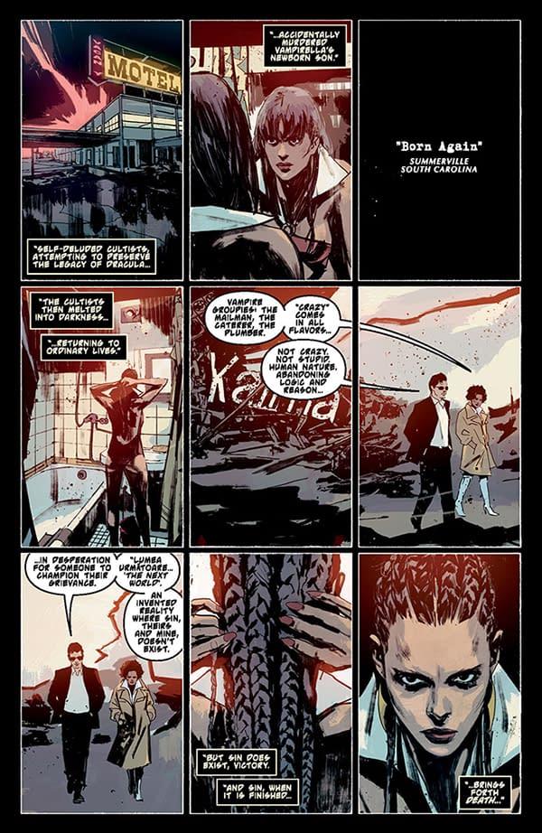 吸血鬼：德古拉狂怒#3预览：零售疗法，吸血鬼风格