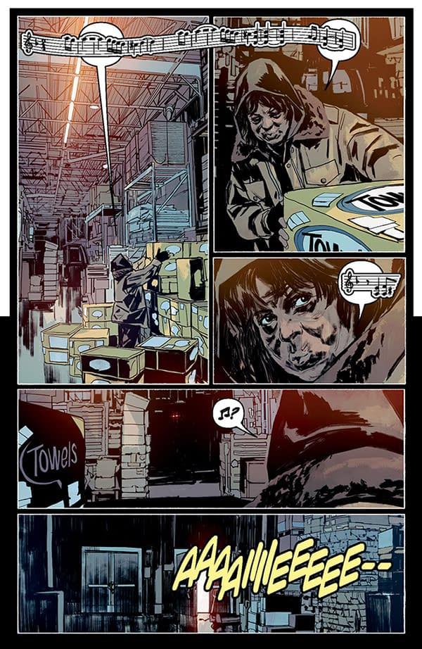 Interior preview page from Vampirella: Dracula Rage #3