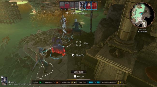 The party attacking the Githyanki guards in the hatchery in Baldur's Gate 3.