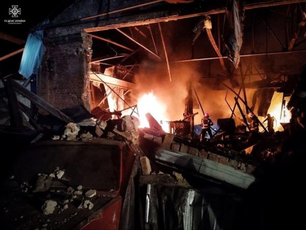 Mass drone attack hits several districts in Ukrainian capital