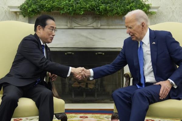 岸田文雄表示，他尊重拜登退出总统竞选的决定