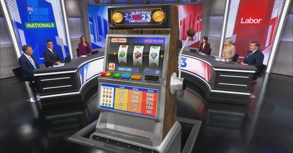 9News为在新南威尔士州选举中失去席位的政客们推出了“Pollie Pokie”