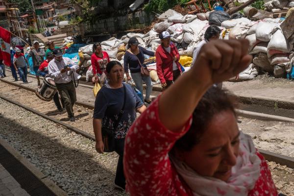 马丘比丘因秘鲁反博卢阿尔特抗议而关闭