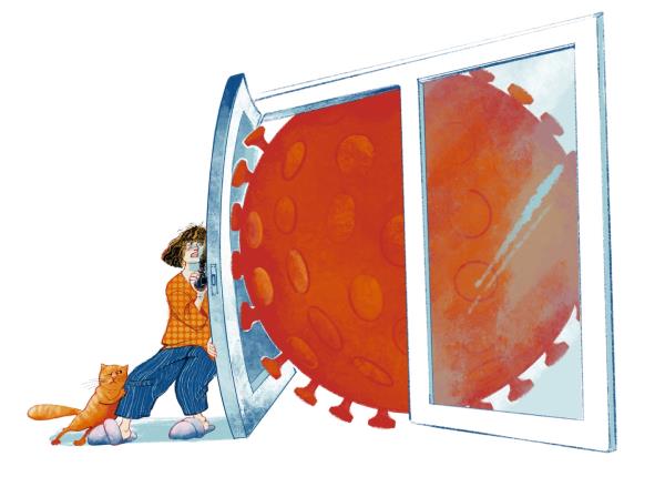 还没有感染新冠病毒的人都在一个排外的俱乐部里