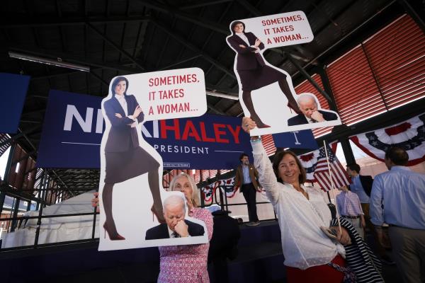 事实上，妮基·黑利，自由主义者并不是更有可能性别歧视的人