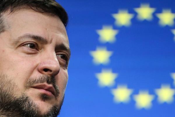 欧洲封泽连斯基为新查理曼大帝