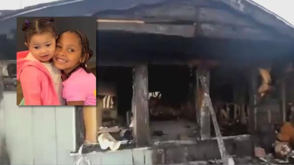 两名女孩在巴斯托家圣诞树着火后丧生