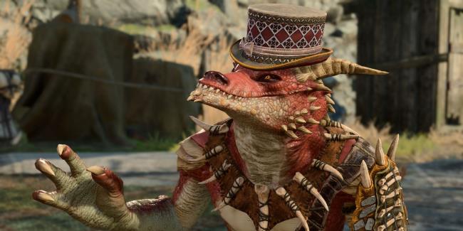 Screenshot of Popper from Baldur's Gate 3 selling his