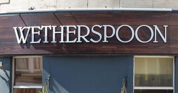 Wetherspoon分享了今年将关闭的英国酒吧的全部名单