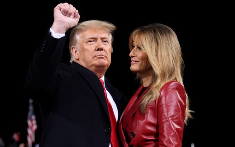 Do<em></em>nald and Melania Trump 