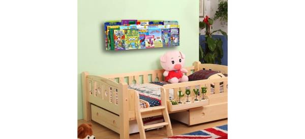 Niubee Acrylic Invisible Floating Bookshelves