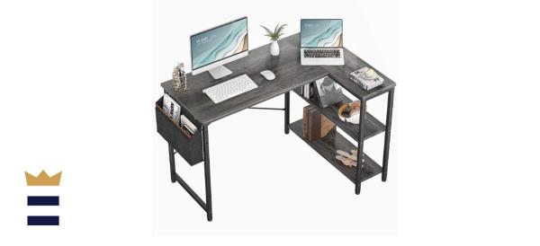Homieasy Small L Shaped Computer Desk