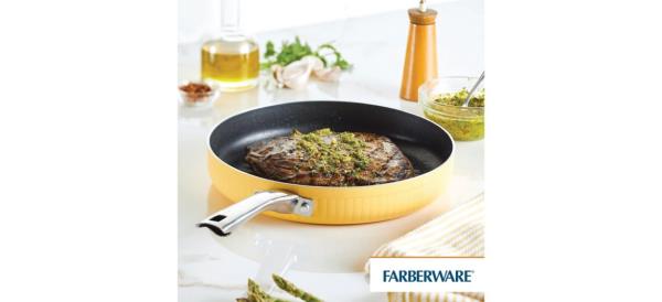 Farberware Style No<em></em>nstick Cookware Deep Round Grill Pan