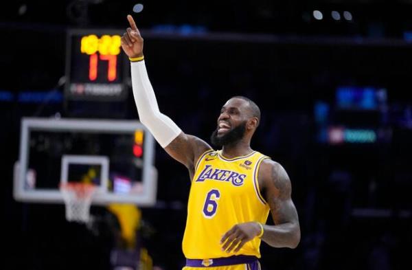 湖人在加时赛以108-102击败狼队，提前对阵灰熊