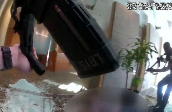 肯塔基州警方视频显示竭尽全力阻止大规模枪击事件，拯救生命