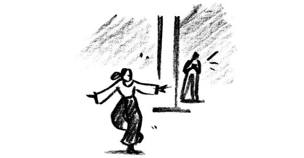 “一时兴起，我决定跳一段愚蠢的秀兰·邓波儿式的踢踏舞”