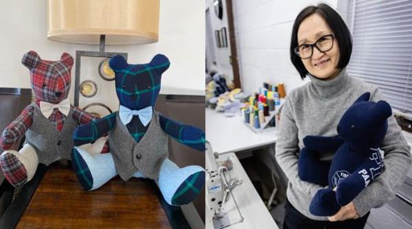 金(Jin Kim)：华尔街前餐馆老板把心爱的面料变成了可爱的泰迪熊