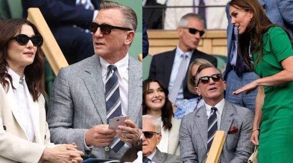 丹尼尔·克雷格、蕾切尔·维兹因未在温布尔登向凯特·米德尔顿致敬而受到批评