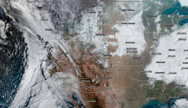 美国国家气象局预报：太平洋风暴系统将袭击美国西海岸和西北部