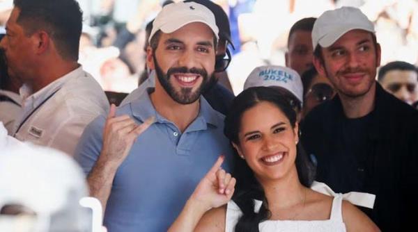 “世界上最酷的独裁者”纳伊布·布克勒在萨尔瓦多宣布总统选举胜利