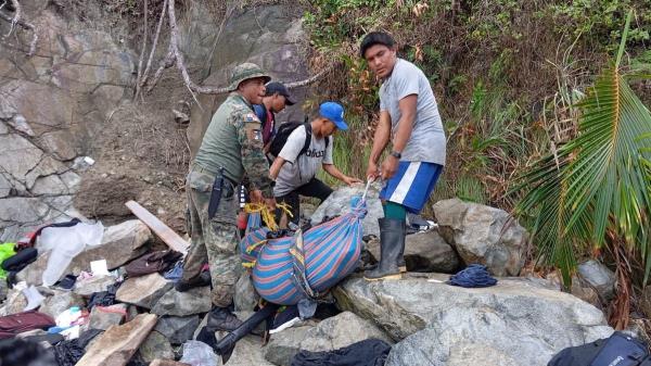 一艘载有移民的船只在巴拿马海岸沉没
