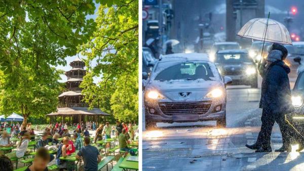 巴伐利亚之前的天气变化剧烈：气温下降20度