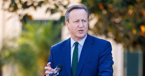 英国外交大臣卡梅伦表示，英国对以色列的支持“不是无条件的”