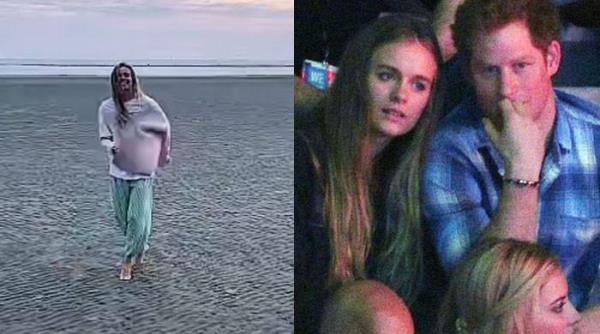 哈里王子的前女友炫耀她的杀手舞步，视频在网上疯传