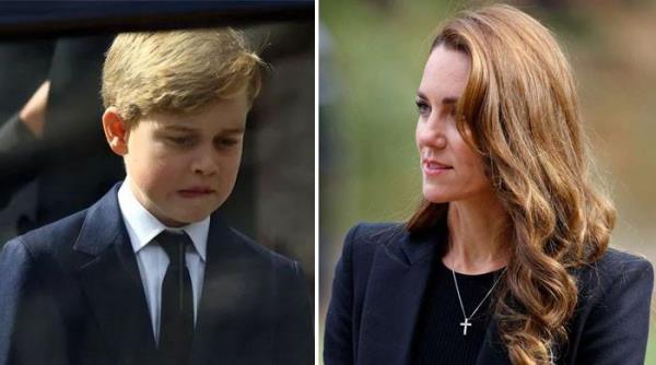 凯特·米德尔顿在养伤期间为乔治王子伤心欲绝