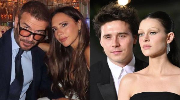 因为妮可拉·佩尔茨，布鲁克林·贝克汉姆“避开”了大卫和维多利亚·贝克汉姆？