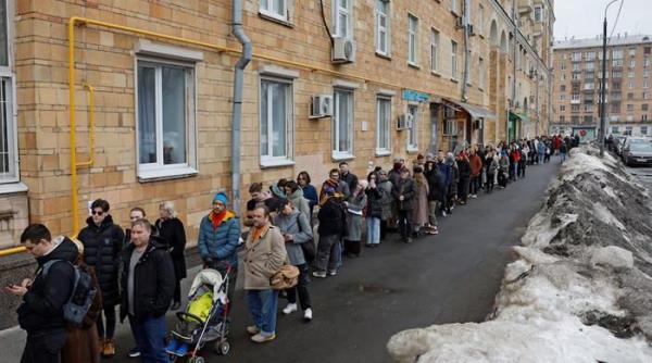 俄罗斯大选：普京将在“中午抗议”中赢得压倒性胜利