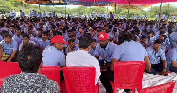 泰米尔纳德邦劳工部长会见三星官员以解决罢工问题