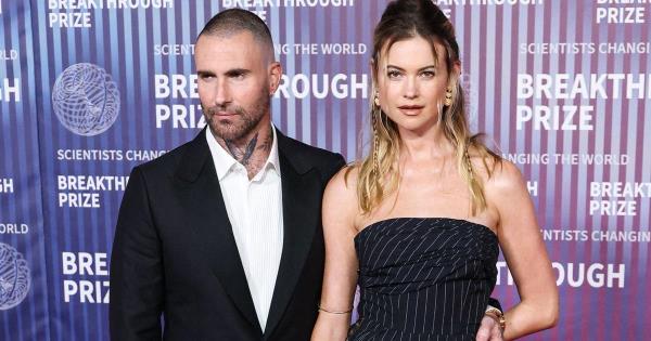 亚当·莱文(Adam Levine)和贝哈蒂·普林斯露(Behati Prinsloo)，“叛逆的心”和雅克·艾彻(Jacquie Aiche)珠宝的新缪斯