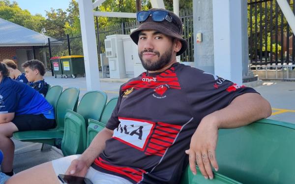 Joseph Simpkins was killed in a crash near the Perth Airport early on Sunday. Photo / Kalamunda Districts Rugby Unio<em></em>n Club / Facebook.