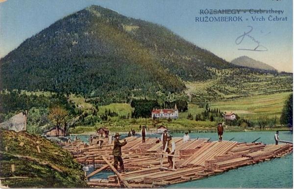 Ru？omberok明信片展示了当地中世纪唯一的交通工具