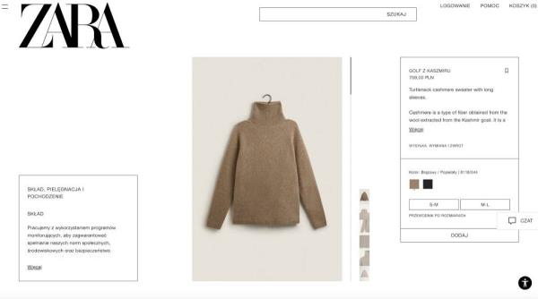 zara beige turtleneck