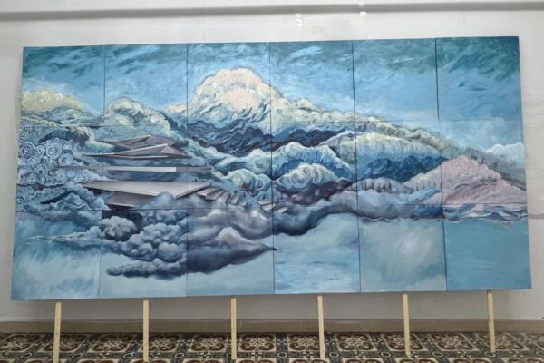 一座加沙博物馆在阿拉伯世界研究所的云层中成形