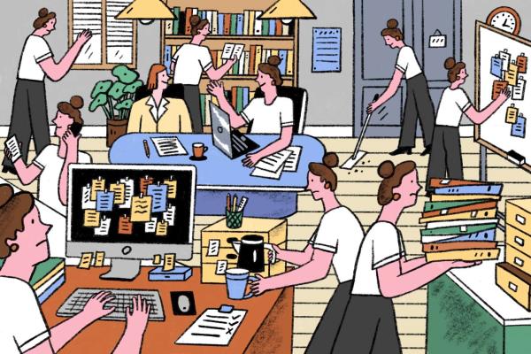 职场女性的精神负担：“组织退休派对、倒垃圾……”