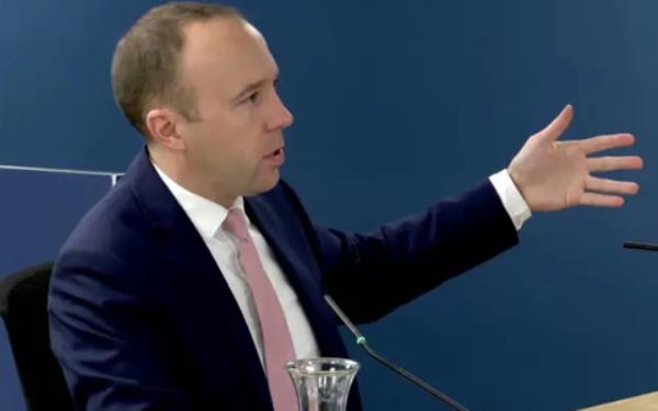 马特汉考克承认护理院周围的保护圈不是“完整的圈”