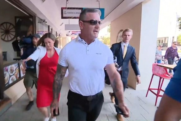 Rebels president Jamie Ginn.