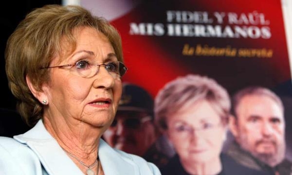 胡安妮塔·卡斯特罗去世，享年90岁，她是菲德尔·卡斯特罗的妹妹Raúl，曾在美国中央情报局工作