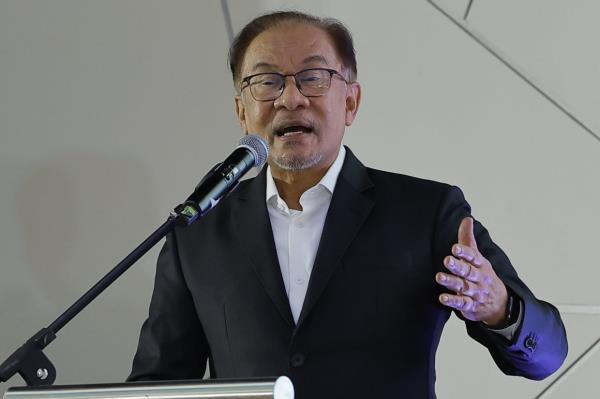 安瓦尔总理今天将访问沙巴和纳闽