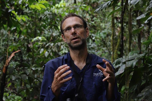 Martin Schaefer in Canande? reserve. Photo credit: Scott Stone