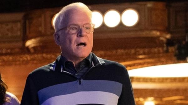 Martin Short, Selena Gomez and Steve Martin in Ony Murders In The Building. Pic: Disney +